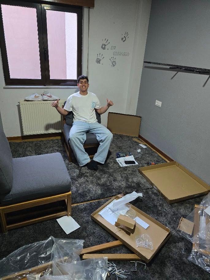 Selu en el estudio de En Paralelo, aún por montar