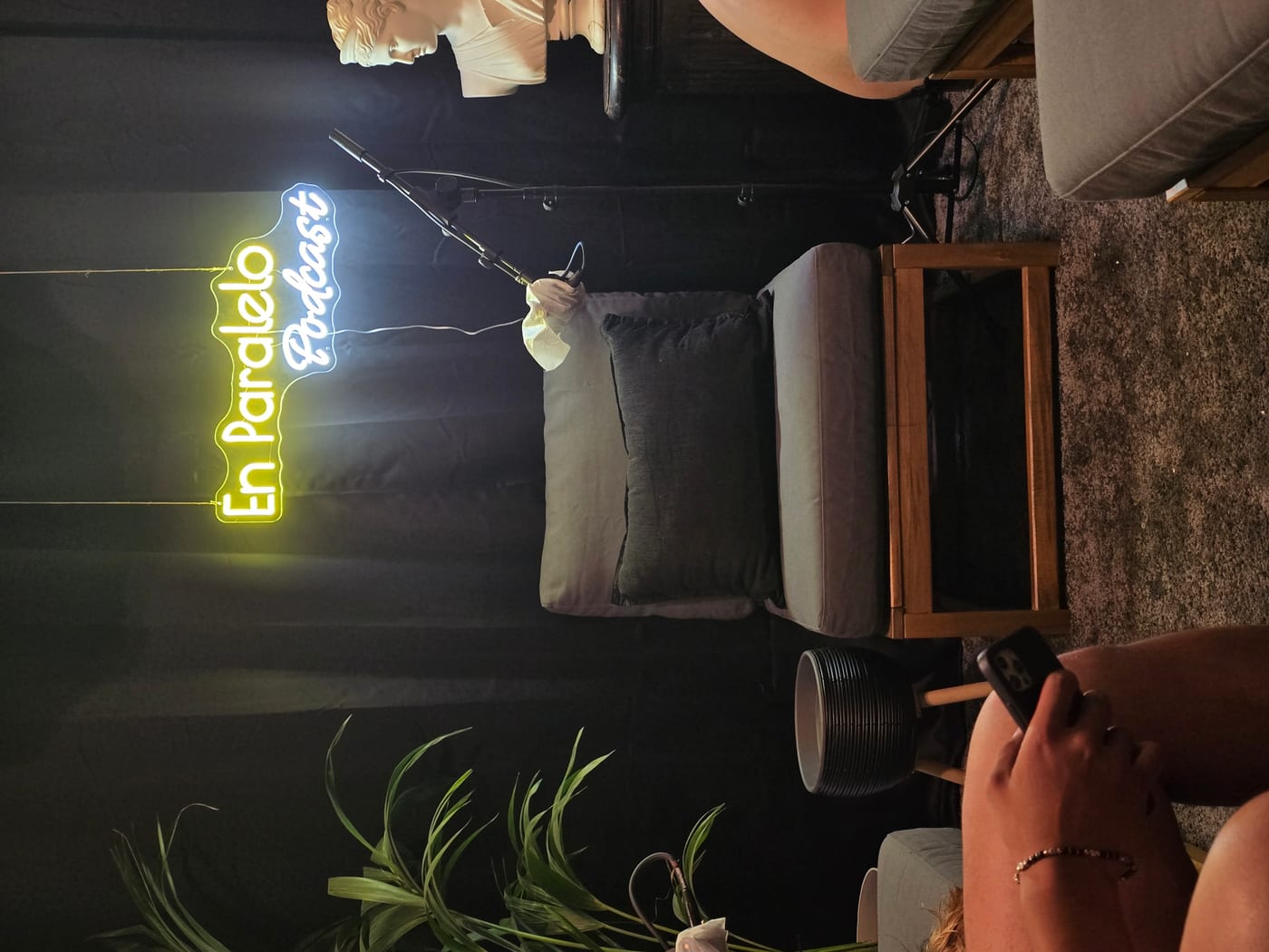 Set de grabación de En Paralelo